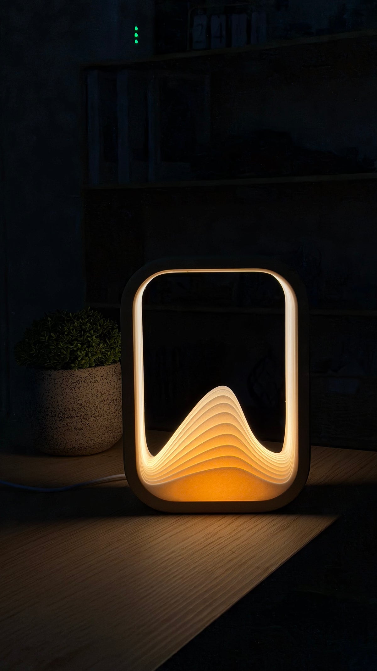 3D Wave Lamp