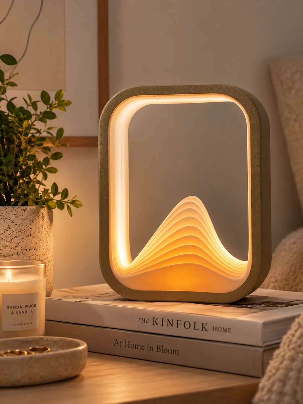 3D Wave Lamp