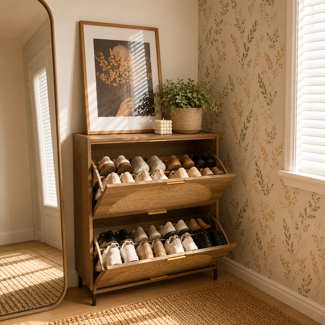 Shoe Storage Cabinet