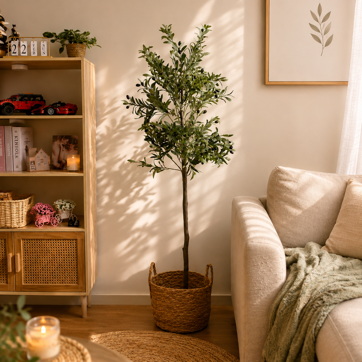 Realistic Artificial Olive Tree