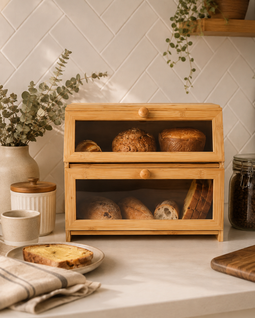 Bamboo Bread Box