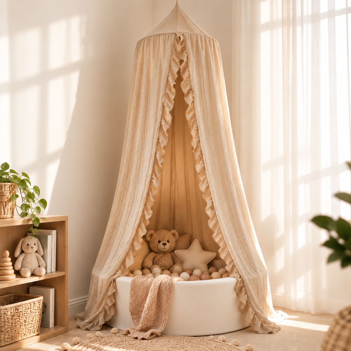 Cosy Ruffle Canopy